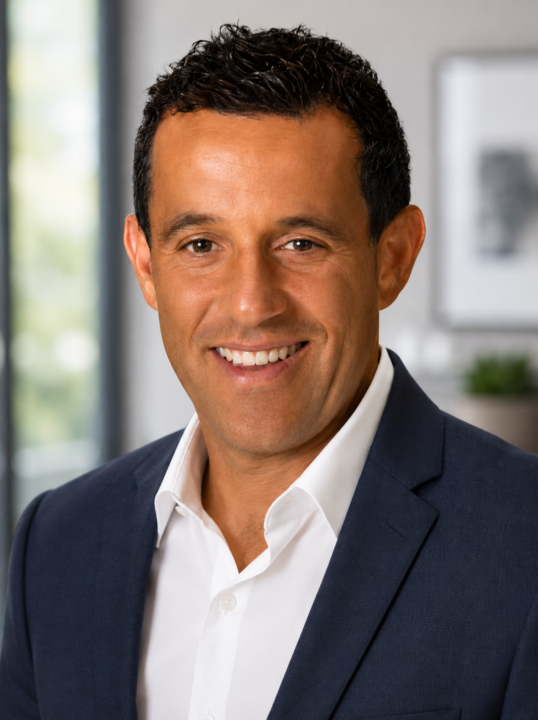 Amine Berrada, Broker and Owner of Atlas Blue Realty in Orlando, Florida